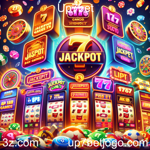 Descubra a Categoria Jackpots do Up7bet